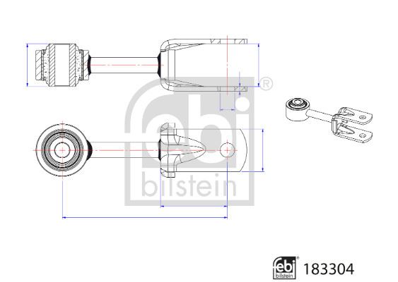FEBI 183304 Z Rot Vw