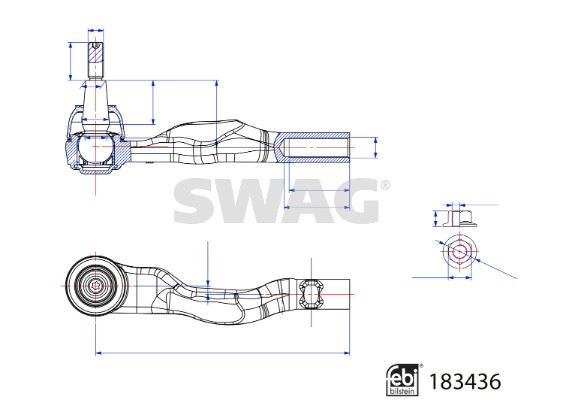 PO-511 Rotbasi Sag Porsche Panamera (971) 2016-