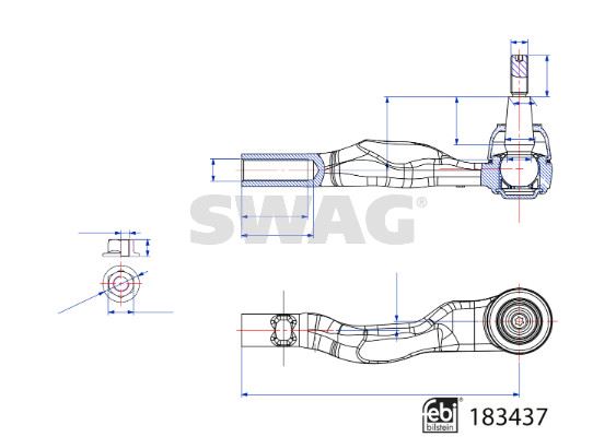 PO-512 Rotbasi Sol Porsche Panamera (971) 2016-