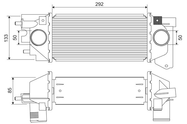 VALEO 822921 Turbo Radyatoru 20 T2n Freelander I L314 98>06 Mekanik Sanz.