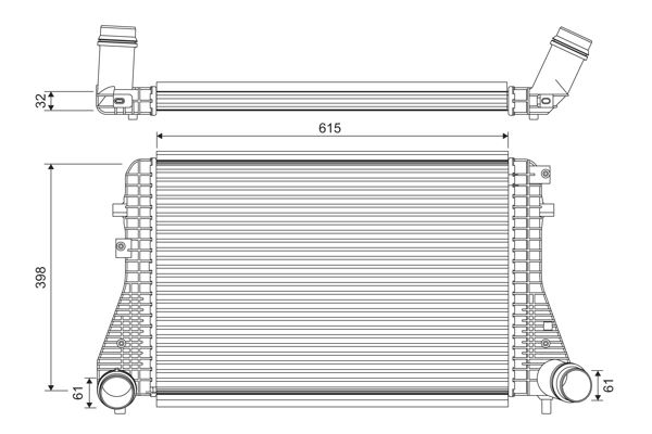 VAL-818372 Turbo Radyatoru Golf Beetle