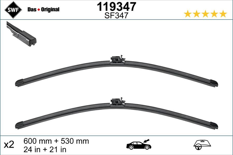 VAL-577792 Silecek Supurgesi Mercedes Glb (X247) Takim  (Valeo)