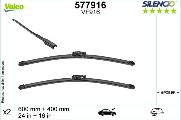 VALEO 577916 Silecek Tk. 600m 400mm Renault Taliant 21> Dacia Sandero Iii 20> Jogger 23>