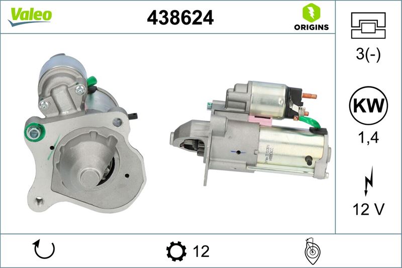 VALEO 438624 Marş Motoru Orjinal Ford