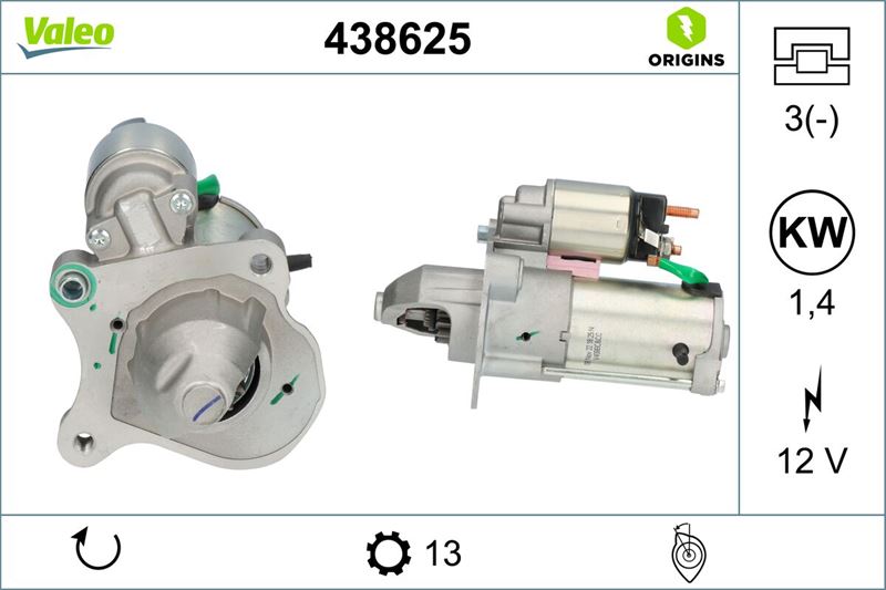 VALEO 438625 Marş Motoru Orjinal Ford