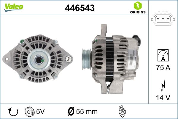 VALEO 446543 Alternatör Orjinal Suzuki