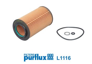 PURFLUX L1116 Yağ Filtresi Hyundai Sonata V 3.3 V6-Kia Sorento V 3.3v6 02 > Hu824x