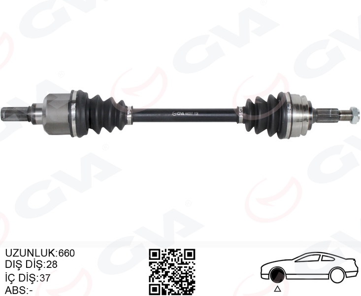PSA-9811934080 Aks Komple Sol Opel Grandland