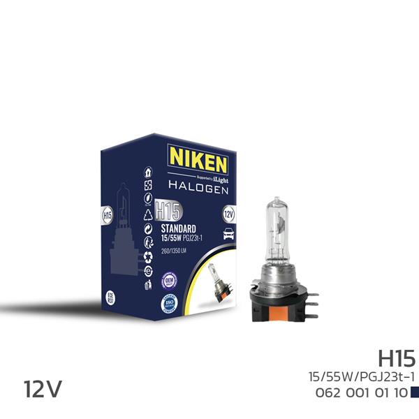 NIKEN 0620010110 Niken H15 15w/55w Halojen Ampul Pgj23t-1 12v