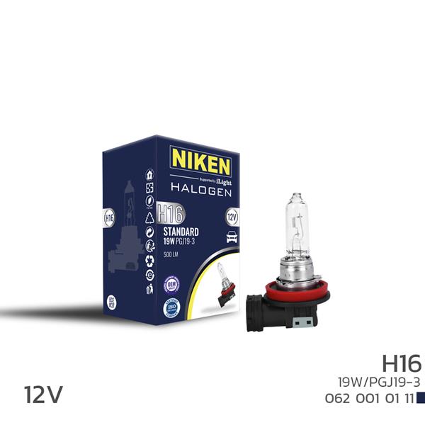 NIKEN 0620010111 Niken H16 19w Halojen Ampul Pgj19-3 12v