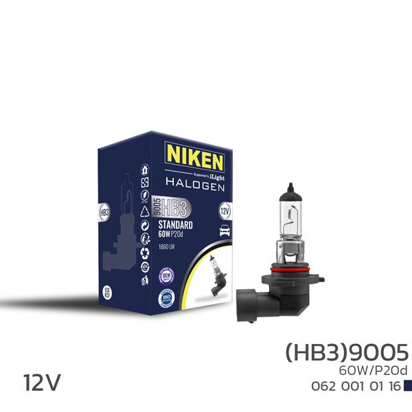 NIKEN 0620010116 Niken 9005 Hb3 60w Halojen Ampul P20d 12v