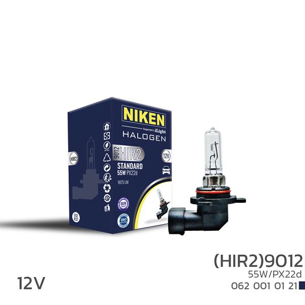 NIKEN 0620010121 Niken 9012 Hir2 55w Halojen Ampul Px22d 12v
