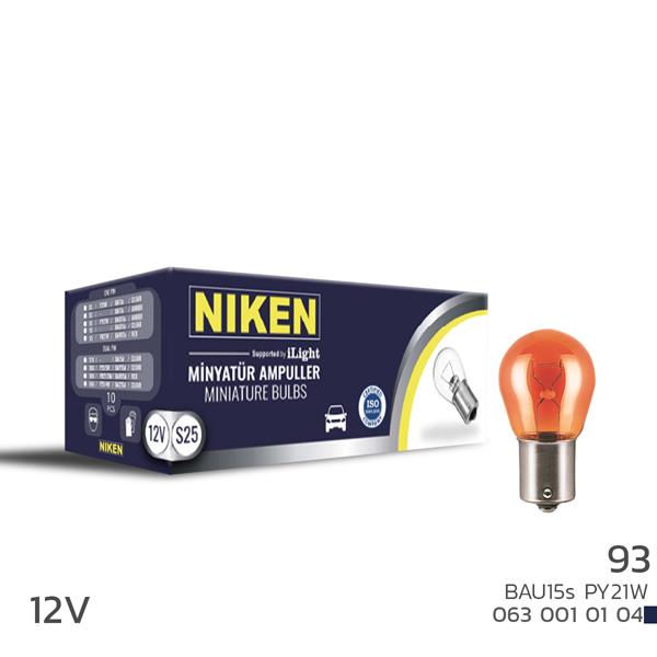NIKEN 0630010104 Niken 93 Ampulyakin Tir. Bau15s Py21w Amb 10lu