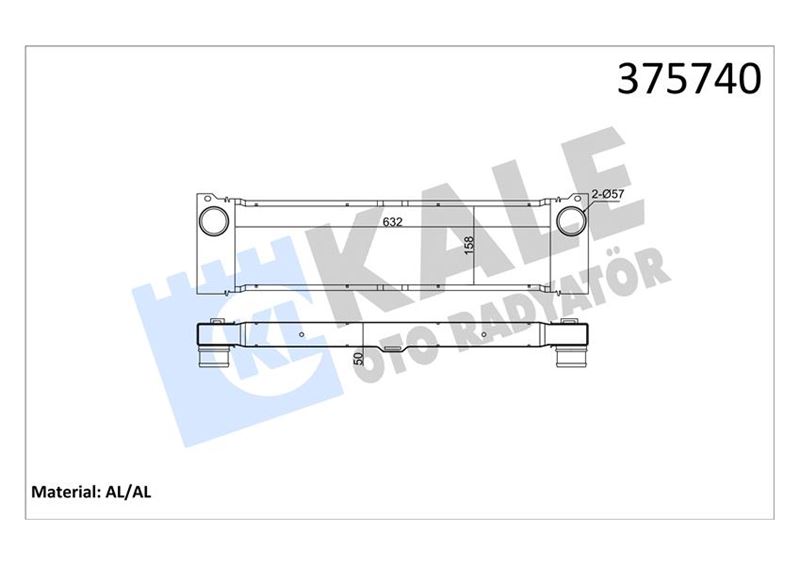 42-2819 Turbo Radyatoru (Intercooler) Mercedes Viano 2.0 Cdi - 2.2 Cdi M-T 2003-2014/ Vito 109 Cdi - 111 Cdi - 115 Cdi M-T 2003-2014
