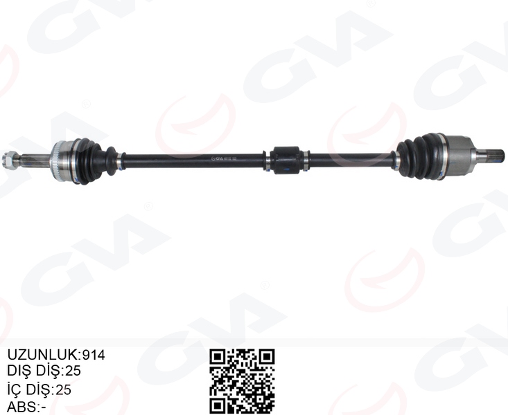 GVA 4491152 Komple Aks Ön Sag Absli Hyundai Getz Tb 1.3i-1.4i-1.6i 02-08