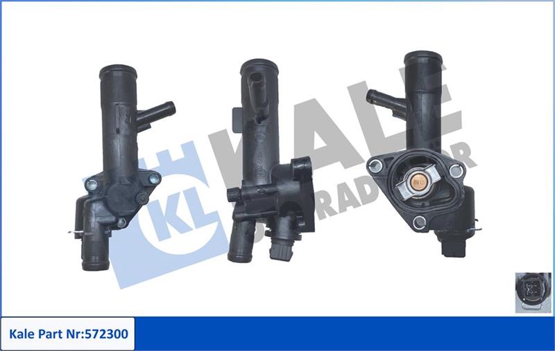KALE 572300 Komple Termostat-Plastik Gövdeli 89 C Dacia Logan-Nissan Almera Ii-Kubistar-Micra Iii-Renault Clio I Symbol I-Kangoo-Kangoo Express-Logan I-Symbol Ii-Suzuki Jimny Suv