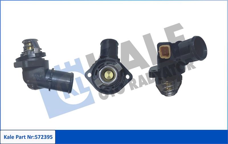 KALE 572395 Komple Termostat-Plastik Gövdeli 103 C Citroen C2-C3 I-C3 Ii-Fiat Fiorino-Qubo-Peugeot 1007-206 -207