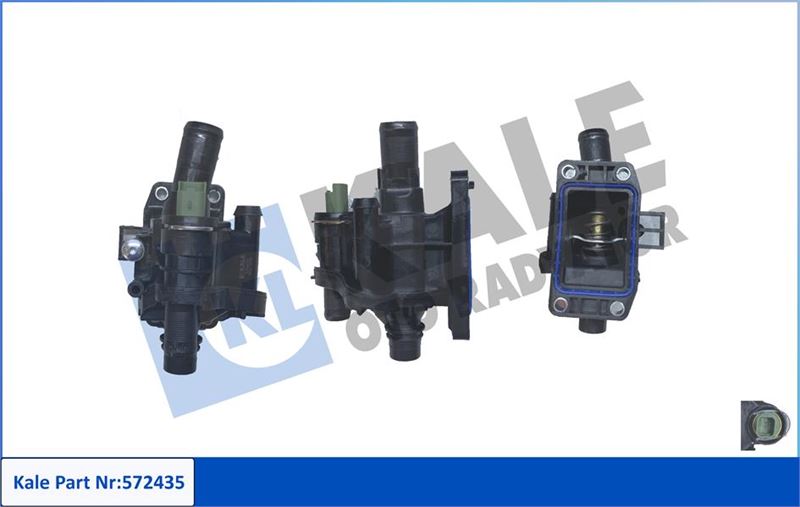 KALE 572435 Komple Termostat-Plastik Gövdeli 83 C Citroen Berlingo-C3 I-C4-C4 Grand Picasso I-C4 I-C5-C5 Ii Fiat Scudo-Ford C-Max-Fiesta V-Fiesta Vi-Focus C-Max-Focus Ii-Fusion-Mazda 2-3-Peugeot 206 Cc-206