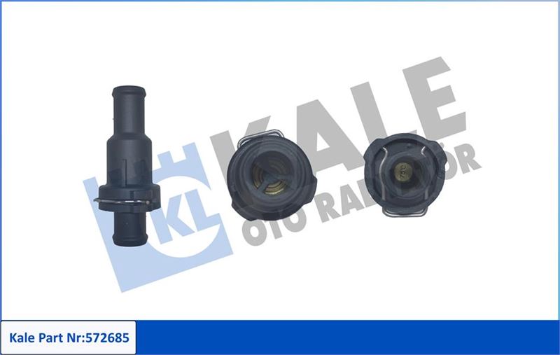 KALE 572685 Termostat Flanş 75 C Audi A3-Q3-Vw Eos-Golf-Jetta-Passat-Tiguan