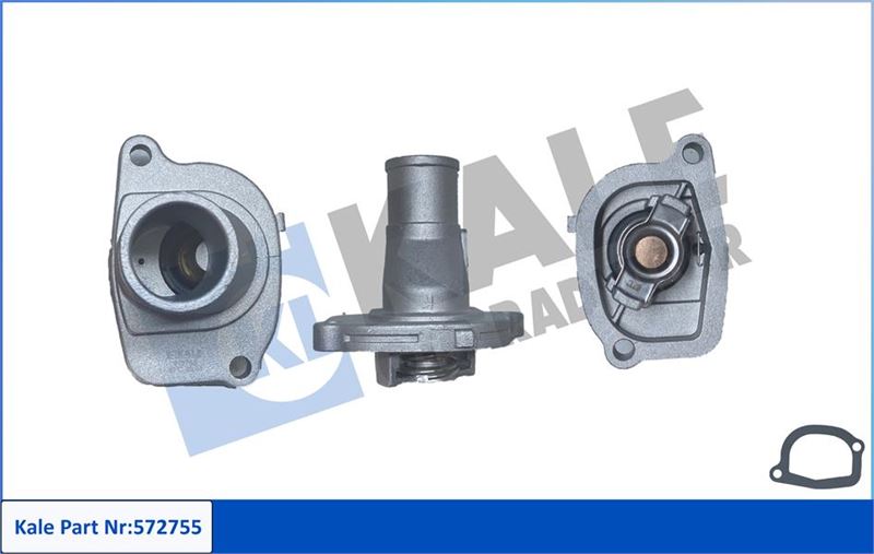 KALE 572755 Termostat Flanş 87 C Fiat Albea-Cinquecento-Doblo-Palio-Panda-Punto-Seicento-Strada-Tipo-Uno-Lancia Y-Lancia Y10-Lancia Ypsilon