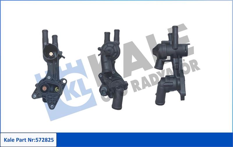 KALE 572825 Komple Termostat-Plastik Gövdeli 80 C Seat Alhambra-Ibiza Iv-Skoda Fabia Ii-Vw Beetle-Cc-Golf Plus V Golf V-Jetta Iii-Jetta Iv-Passat-Polo V-Sharan-Tiguan-Touran