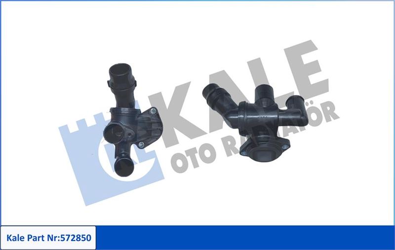 KALE 572850 Komple Termostat-Plastik Gövdeli 87 C Audi A4-A6-Seat Exeo
