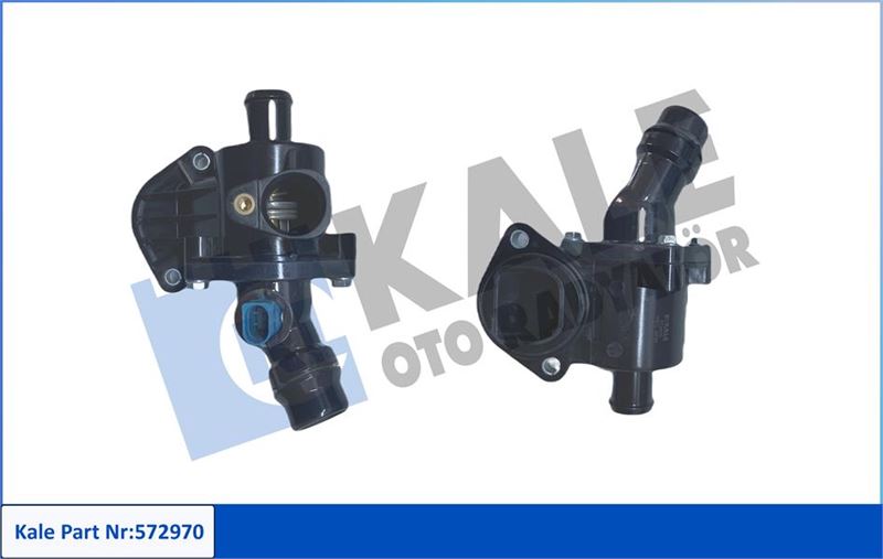 KALE 572970 Komple Termostat-Plastik Gövdeli 105 C Audi A4-Seat Exeo