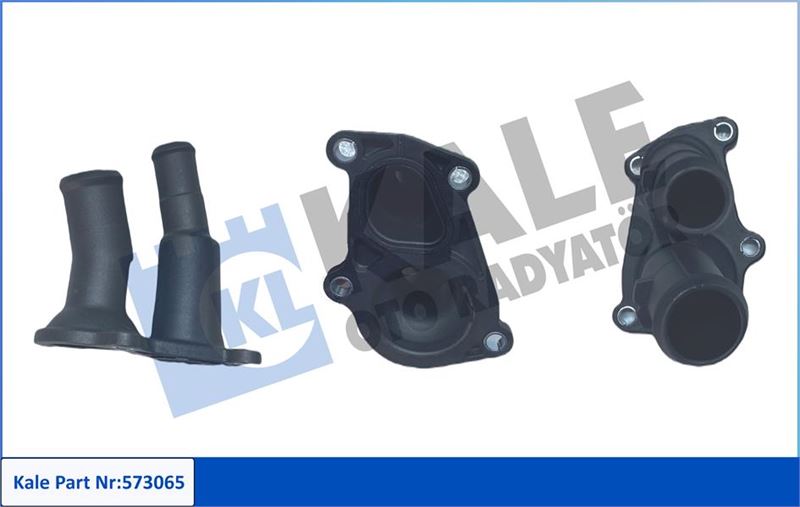 KALE 573065 Termostat Yuvasi Flanşi Ford Fiesta-Focus-Fusion-Mondeo 04> 1.4-1.6 Zetec
