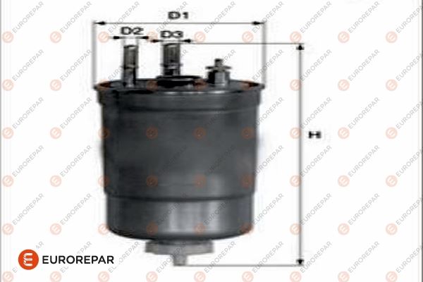 EUROREPAR 1682254180 Mazot Filtresi Nemo Bipper 1.3hdi Fiorino 1.3jtd Alfa 159 Mito Bravo Ii Croma Doblo Fiorino Idea Lin