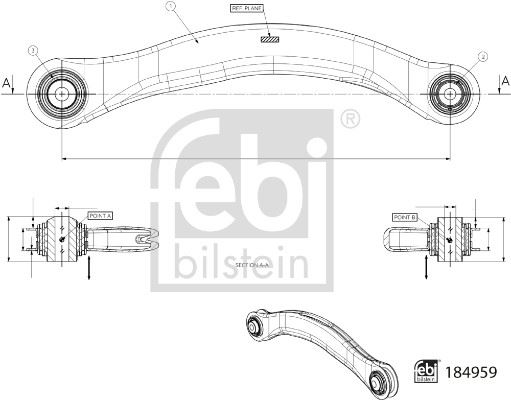 FEBI 184959 Salincak Yataklara Sahip Audi