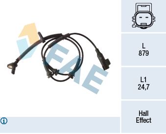 FAE 78286 Abs Sensoru On Land Rover Freelander 2 L359 06>14