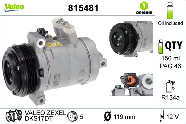 VAL-815481 Kompresor Navara M9t