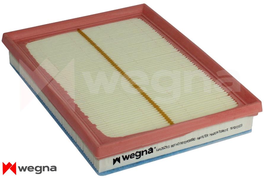 WEGNA WA2629.S Hava Filtresi Astra L 21> Corsa F-Combo E 19>Grandland-Crossland 18>Vivaro C-Zafira Life 19>208-301 308-3008 17>508-5008 18>Expert-Partner-Berlingo-Jumpy Iii-C3-C4 18>Proace 18> Fiat Doblo 23>1.5 Hdi