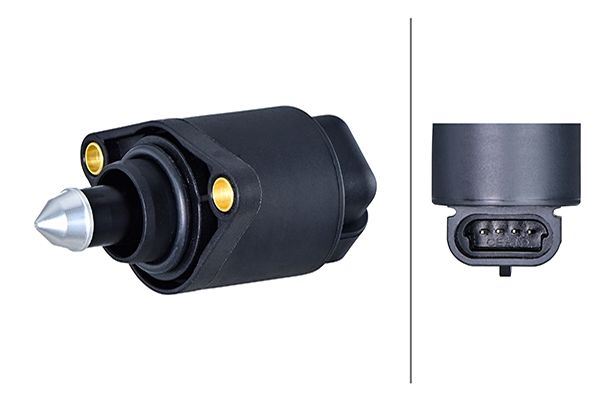 HELLA 6NW358192081 Hava Beslemesi Rölanti Ayar Valfi 12v 4-Kutuplu Psa