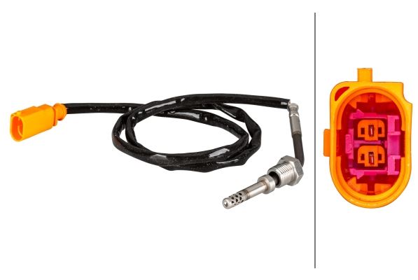 HELLA 6PT010376181 Egzoz Sicakliği Sensörü 2-Kutuplu Vw Group