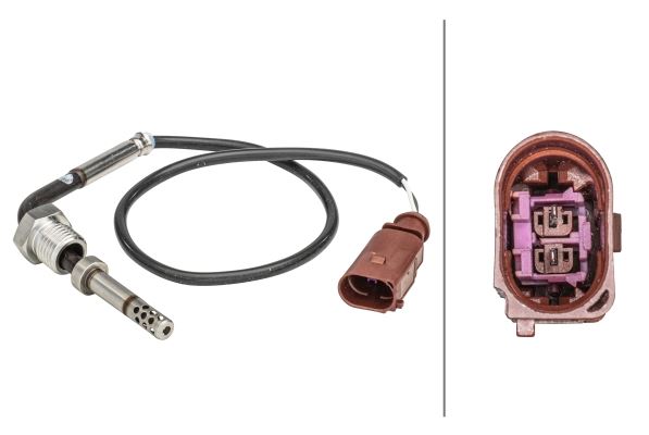 HELLA 6PT358181301 Egzoz Sicakliği Sensörü 340 Mm Vw