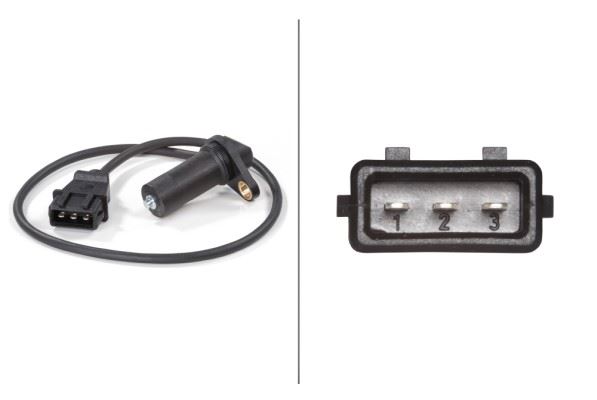 HELLA 6PU009110611 İmpuls Vericisi Krank Mili 12v 450 Mm Audi Ford Seat Vw