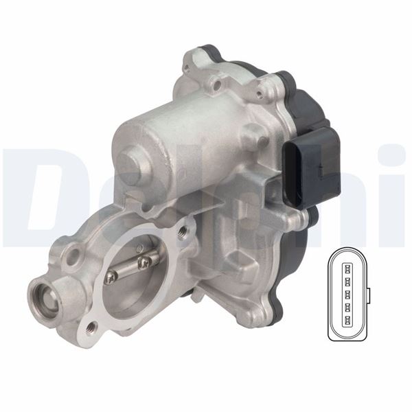 DEL-EG10630-12B1 Egr Valfi  Vw Polo 15-18  Seat Ibiza 16-17  Toledo 13-19 Cusb-Cxma
