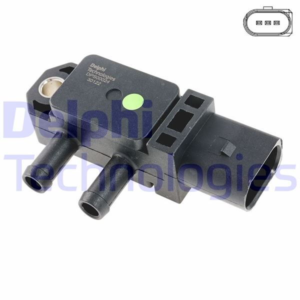 DELPHI DPS00024-12B1 Dpf Sensör Audi A1-A1 Sportback-A3-A3 Cabrio-A3 Sportback-Seat Ibiza-Ibiza Sc-Ibiza St-Leon-Leon Sc- Leon St-Toledo-Skoda Fabia-Octavia-Rapid-Rapid Spaceback-Vw Golf-Golf Alltrack-Golf Estate-Variant-G