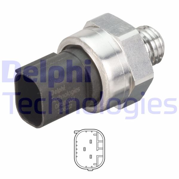 DELPHI DPS00034-12B1 Egzoz Basinc Sensoru Mercedes Om642 Om646 Om651 W176 C218 W204 W205 W212 W213 C253 W222 W447 B906 B9 07 B910