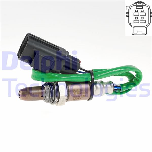 DELPHI ES21420-12B1 Oksijen Sensörü Volvo S90-V40-V40 Cross Country-V90-V90 Cross Country-Xc60-Xc90 05/2014>