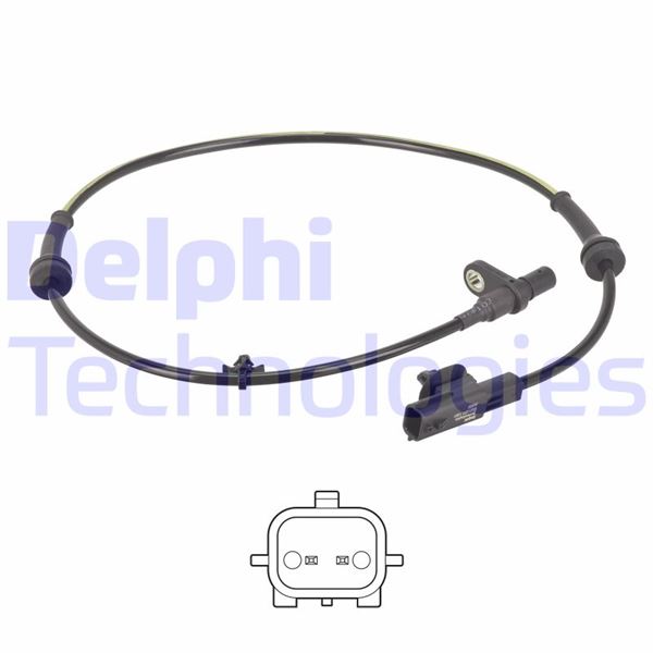 MGA-33062 Abs Hiz Sensor - For Nissan Qashqai Sag Arka -