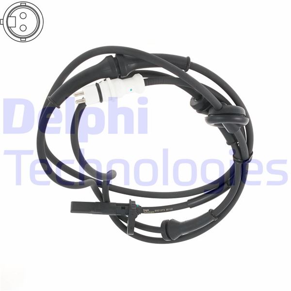 HELLA 6PU012679561 Tekerlek Hiz Sensörü Arka Aks Aktif Sensör 2-Kutuplu Fiat Grande-Punto