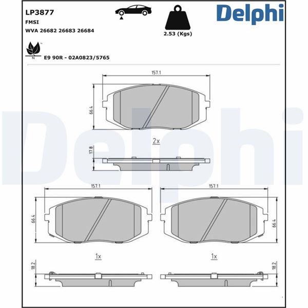 SANGSIN SP4509 Fren Balatasi Hyundai Staria 01/2021>