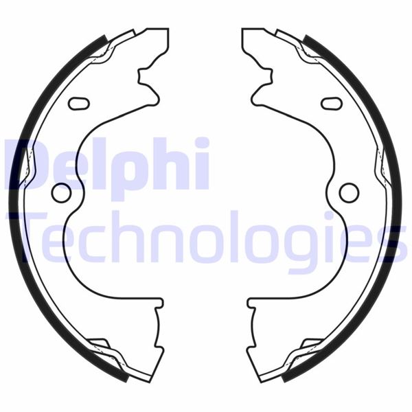 DELPHI LS2173 Fren Pabucu Man Tge-Series-Vw Crafter 11/2016>