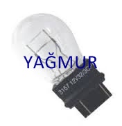 ALIYA 3157 Ampül 12v. 27/7w. Plastik Soketli Dipsiz