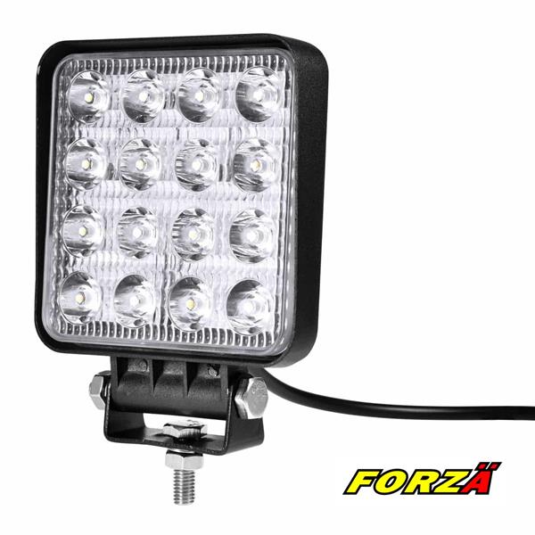 FORZA LWL-S16 16 Led Projektör Çalişma Lambasi Kare 48w.