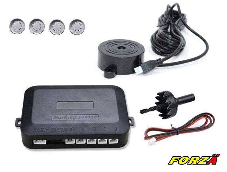 FORZA PS-01G Park Sensörü Sesli Bi-Bi İkazli Ps-01 Gri Göz