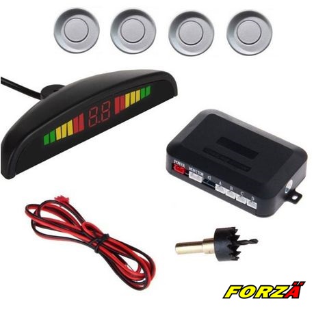 FORZA PS-03G Park Sensörü Ledli Ses İkazli Ps-03 Gri Göz