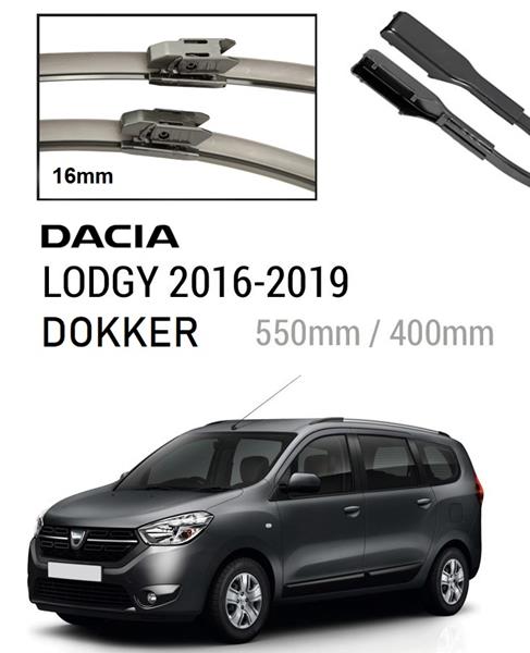 FORZA SW947 Özel Silecek Dacia Duster Lodgy 2015-> 16 22